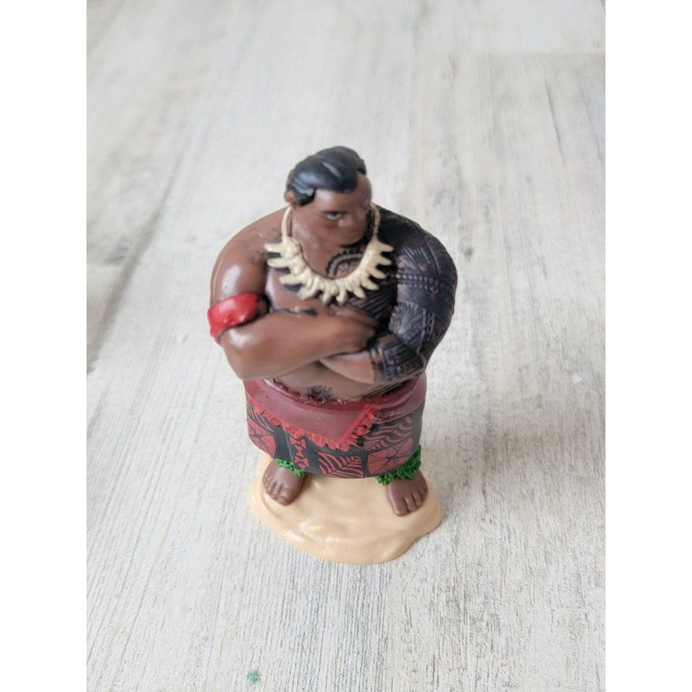 Disney Moana dad Tui Chief Disney Pixar toy figure